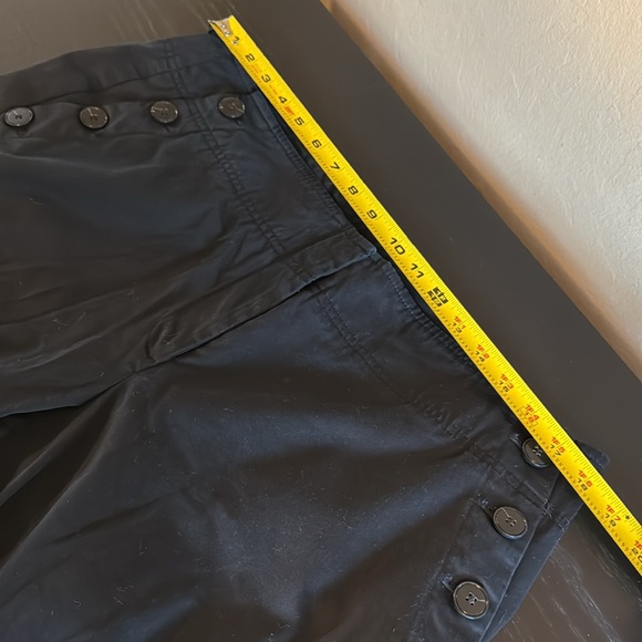 Ann Taylor Loft Women’s Stretch Straight Leg Trousers Black Stretch Twill 14 - Picture 8 of 12